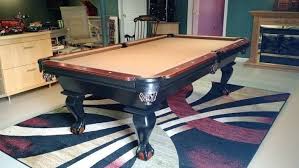 Connelly Prescott Pool Table Shown With 2 Tone Option Black Lacquer With Millcreek Accents The Prescott And All Connel Connelly Pool Table Pool Table Table