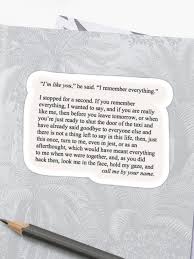 Call Me By Your Name Sticker Sticker By Shanifa Your Name Quotes Call Me Your Name Wallpaper