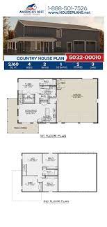 Country House Plan 5032 00010 Pole Barn Homes Plans 2 Story Barn House Plans Barn Homes Floor Plans Garage House Plans