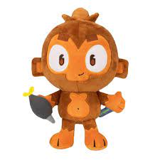 Amazon.com: Qucuek 9.8in Dart Monkey Plush Doll, Bloonstd Soft Stuffed Game  Animal, Cute Fan Gift : Toys & Games