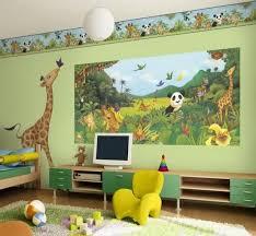 صور الوان غرف نوم اطفال مودرن 2016 سوبر كايرو Green Kids Rooms Kids Room Wallpaper Themed Kids Room