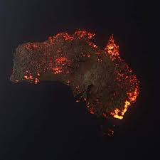 3d Visualisation Of The Fires In Australia Made From Nasa Satellite Data In 2020 Australia Australia Country Fire