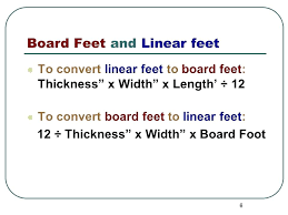 square feet to linear feet find linear feet by measuring the