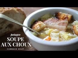 Soupe Aux Choux Cabbage And Pork Soup Easy And Healthy French Soup For Winter Youtube Pork Soup French Soup Pork And Cabbage