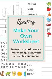 Need To Help Reinforce Your Child S Spelling Vocabulary Reading Comprehension Or Site Word Skills Create Reading Worksheets Worksheet Generator Word Skills