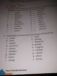 A short summary of this paper. Perbaikilah Penulisan Kata Serapan Di Bawah Ini Brainly Co Id
