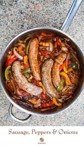 Sausage And Peppers With Onions Best Hoagie Simplyrecipes Com Recipe Stuffed Peppers Sausage Recipes Sausage Peppers And Onions