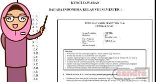 12 kunci jawaban dan catatan untuk guru: Soal Uas Bahasa Indonesia Kelas 8 Semester 1 Dan Kunci Jawaban Teori Dan Soal