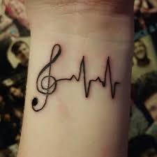 Music note tattoo temporary tattoos music by sharonhartdesigns. Small Music Tattoos On Wrist Tattoo Design