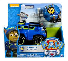 Assiettes, gobelets, confettis et petits jouets : Pat Patrouille Vehicule Et Figurine Chase Paw Patrol Spielzeug Polizeiwagen Paw Patrol Charaktere