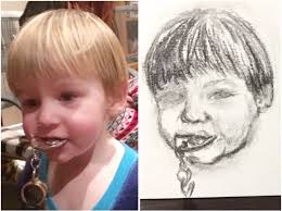 Portrait painting progress, still much to do