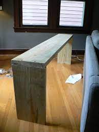 Using some tools, common 2x4's, and some help from. Sofa Bar Table Diy Novocom Top