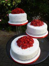 Commemoration cakes at just cakes are uncommonly made to charm with their profoundly engaging and rich style. Simple Red Birthday Cake Design Novocom Top