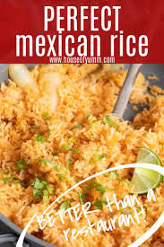 Perfect Mexican Rice Recipe Recipe Mexican Rice Recipes Side Dish For Enchiladas Rice Side Dishes