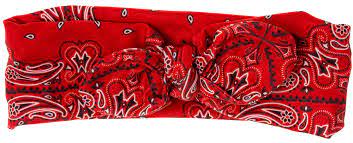 Liquorbrand Red Bandana Hair Band Bandana Hairstyles Red Bandana Hair Band
