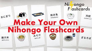 This step is where you add the text to your images. Make Your Own Nihongo Flashcards Free Download Youtube