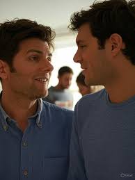 WhatsApp's Group Chat Ad Stars Adam Scott and Brody in Party Chaos