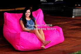 Hot Pink Oversize Bean Bag Chair Outdoor Waterproof Beanbag Sofa Seat External And Indoor Fur With Images Bean Bag Chair Oversized Bean Bag Chairs Outdoor Furniture Sofa