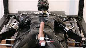LATEX, RUBBER, PVC: rubber gimp CB torture - ThisVid.com