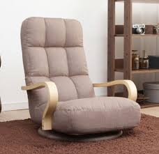Folding Floor Chair Japanese Style Low Swivel Sofa Wooden Armrest Unbranded Chair Japanese Sofa Floor Chair