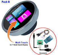 2.1 Inch 480*480 Round Circular Rotary Knob IPS Serial UART UI LCD Module Capacitive Touch Panel Display Screen Switch Key - AliExpress 502