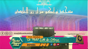 Stream tracks and playlists from mizan zainal abidin on your desktop or mobile device. Masjid Tuanku Mizan Zainal Abidin Home Facebook