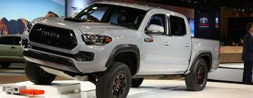The second generation, model years 2005 through 2015, and third generation, in production since 2015, are classified as midsized pickups and are produced in the. Off Road 2017 Toyota Tacoma Trd Pro Model Debuts At Chicago Auto Show White River Toyota