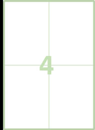 Printable sheet labels in stock with different materials and label sizes on a5, a4, a3 or sra3 sheets. Q Connect Office Printer Label Templates
