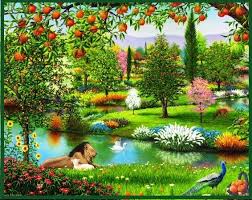 The garden of eden (from hebrew gan eden) is described by the book of genesis as being the place where the first man and woman, adam and eve, were created by god and lived until they fell and were expelled. The Garden Of Eden Genesis 2 And 3 Bible Garden Jehovah Paradise Paradise Pictures