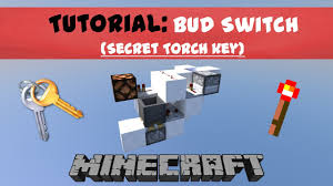 Come join us and leave your how to suggestions. Minecraft Bud Switch Block Update Detector Secret Room 1 7 Youtube
