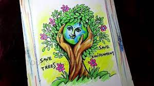Short essay on tree in telugu, essay on social media destroying personal life. How To Draw Save Trees Save Environment Poster Drawing Youtube