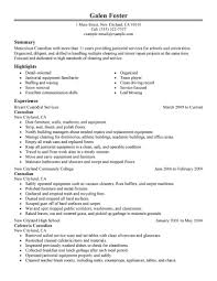 helper maintenance cleaning cv november