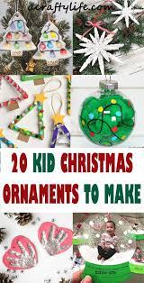 49 Homemade Christmas Ornaments For Kids To Make Christmas Ornaments Homemade Kids Kids Christmas Ornaments Christmas Decorations For Kids
