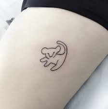 12 Tiny Simba Tattoos For Those Who Just Can T Wait To Be King Pattern Tattoo Tiny Tattoos Disney Tattoos