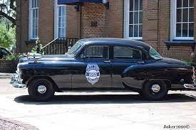 1953 Chevrolet Patrol Car Savannah Ga Pd Old Police Cars Police Cars Chevy Dealers