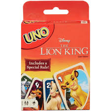 The game only uses cards a,2,3,4,5,6,7,8,9,10 and king. Uno Disney The Lion King Themed Card Game For 2 10 Players Ages 7y Walmart Com Walmart Com