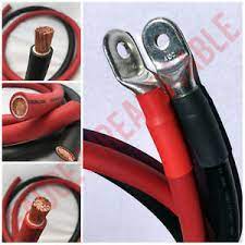 Our cables are made with heavy tinned copper conductors, and you can. 4 0 Awg 0000 Gauge Copper Battery Cable Power Wire Auto Marine Inverter Rv Solar Ebay