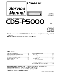 Cek1379 or cek1278 9 advy 10 nc. Pioneer Avh P3400bh P2400bt 2450bt 2490bt Service Manual Download Schematics Eeprom Repair Info For Electronics Experts