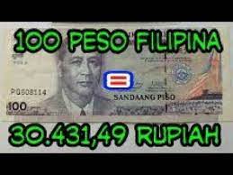 Mengenal mata uang peso negara filipina daftar mata uang dunia. Terjawab 100 Peso Berapa Rupiah Youtube
