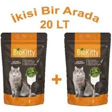 Bio Kitty Kedi Kumu 2x10lt Bebek Pudrali Ince Taneli Kum Ucretsiz Kargo