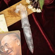 Crystal Sword, Clear Crystal Sword Horse Carved Dagger Knives Handmade  Crystal Swords Home Decor Crystal Knife Mothers Day Gifts Large Sword