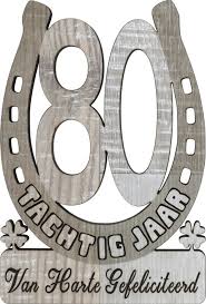 Bol Com Originele Houten Wenskaart Kaart Van Hout Verjaardag Gefeliciteerd Tachtig