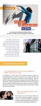 Ma mère, le crabe et moi. Le Roman D Anne Percin Adapte En Film Rouergue