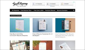 Below are free resume templates and a few premium ones. 4 Sites With 10 000 Free Resume And Cv In Psd Ai Format