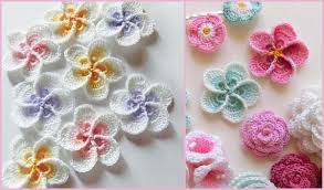 Gift ideas for that someone special or yourself! Hawaiian Plumeria Flowers Crochet Pattern Free Crochet Patterns Video Tutorial