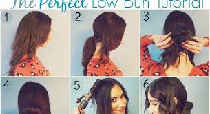 She has step by step directions, but also a video to. Romantic Low Bun Hairstyle Tutorial Alldaychic
