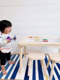 Fun Sensory Play For Kids The Flisat Ikea Sensory Table More Hello Wonderful