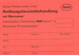 Gebrauchsinformation zum marcumar, alle informationen einschließlich dosierung marcumar 3 mg tabletten. Copd Terapia Perokok K