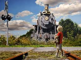 The Future Paul Kelley Advent Art Train Nova Scotia Coast