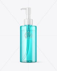 Download Cosmetic Bottle With Pump Mockup In Bottle Mockups On Yellow Images Object Mockups PSD Mockup Templates